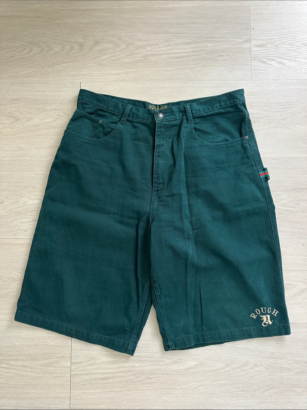 Men's Dark Green Shorts